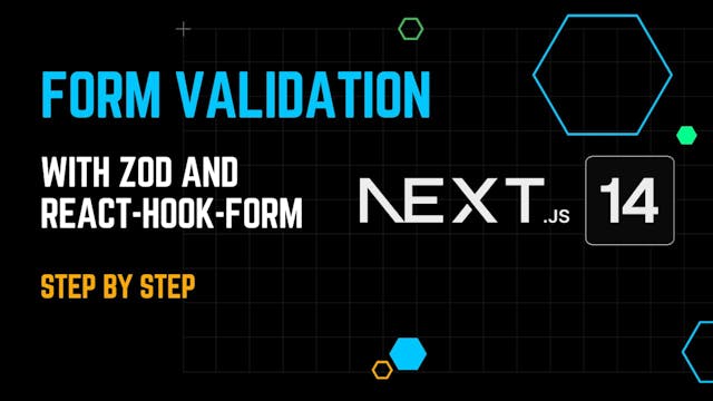 Validate Form with React Hook Form and Zod in NextJS 14